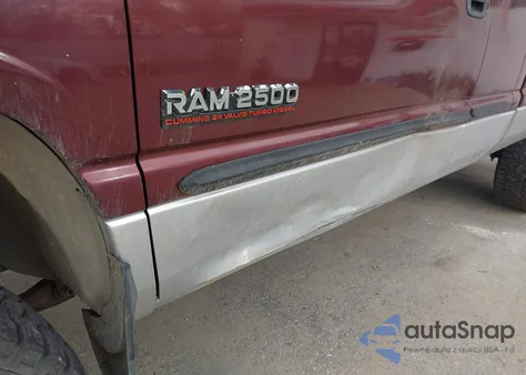 2001 Dodge Ram 2500 St z USA, uszkodzony, nr VIN 3B7KF23791G729350